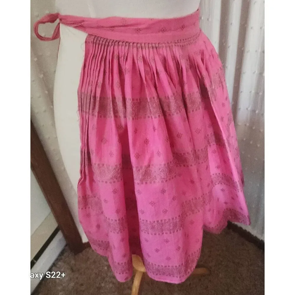 Vintage waist tie apron